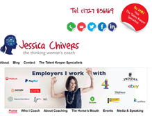 Tablet Screenshot of jessicachivers.com